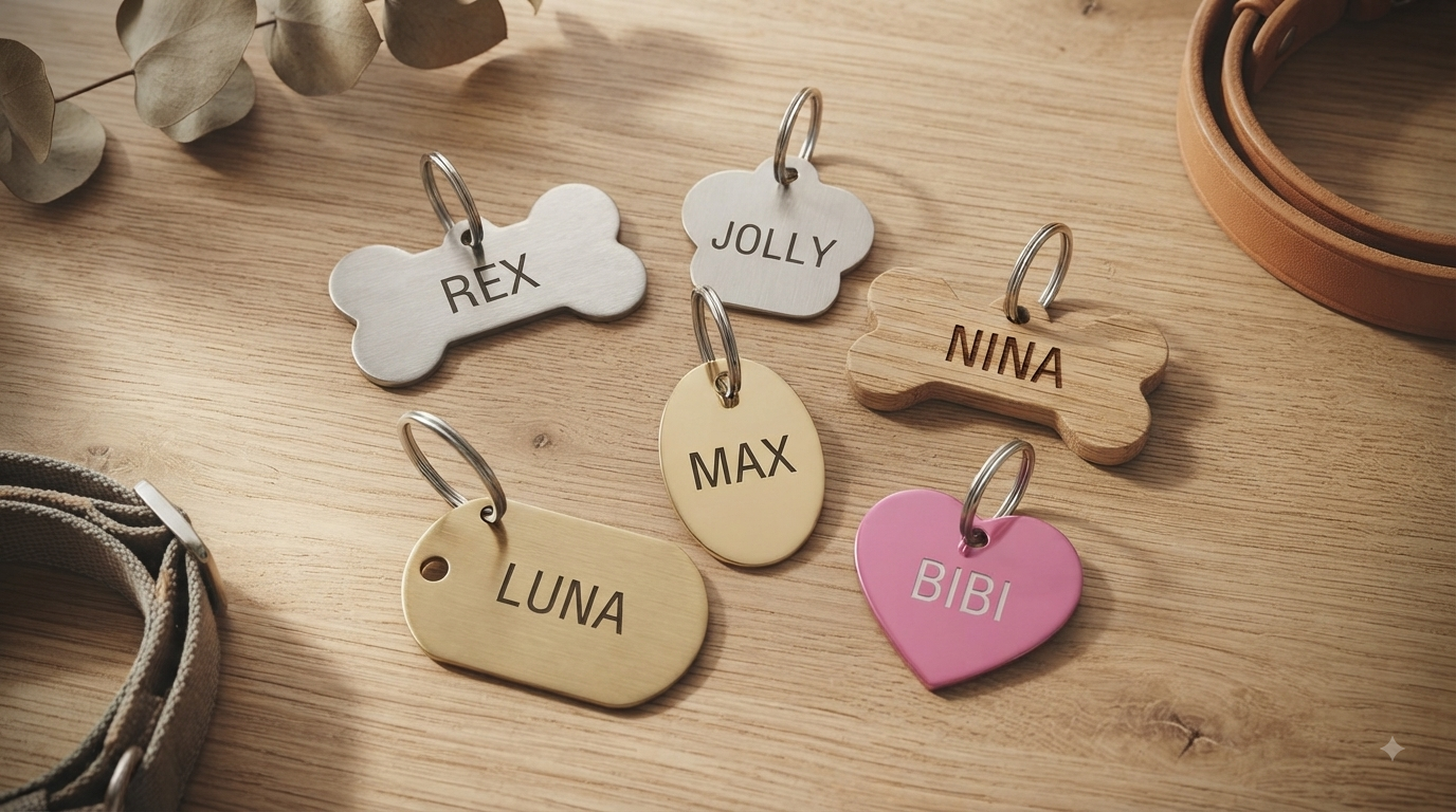 Crea Pet Tag Personalizzata