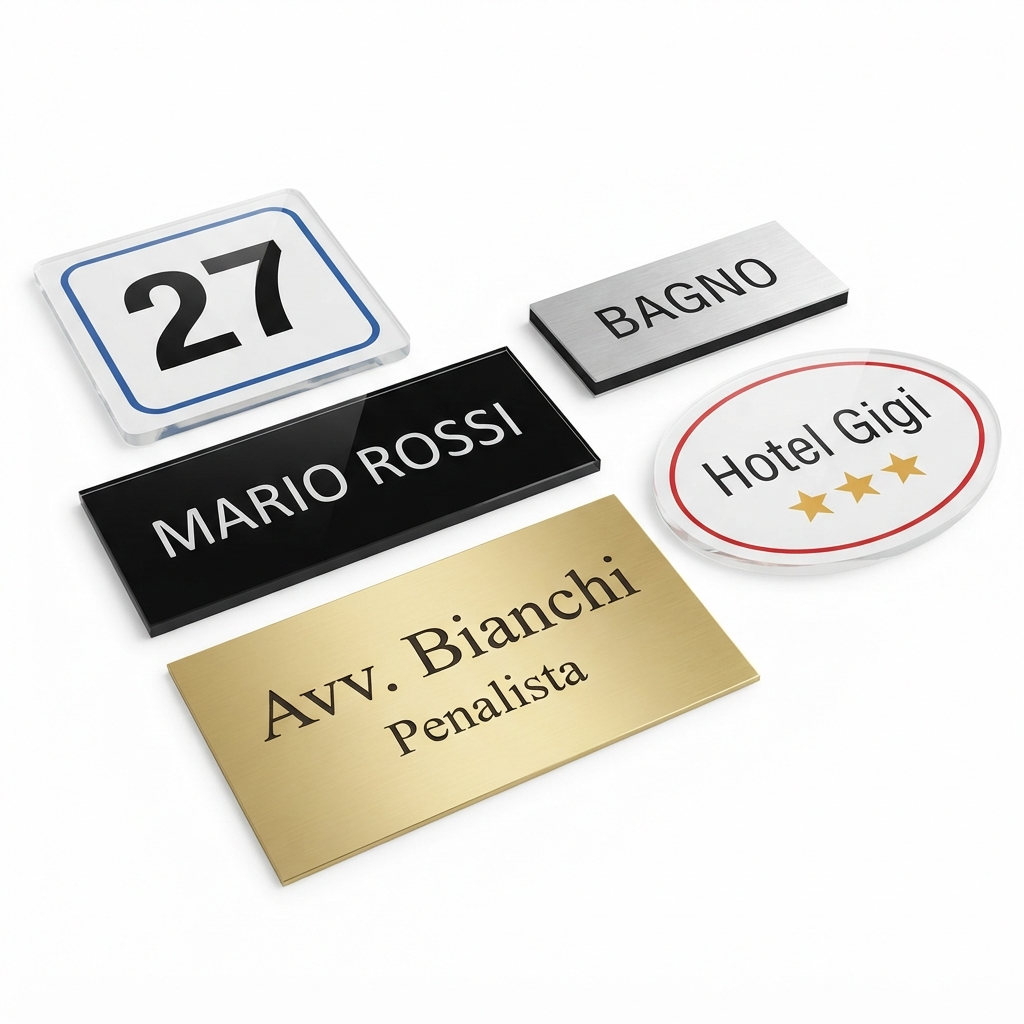 Crea Targa Personalizzata